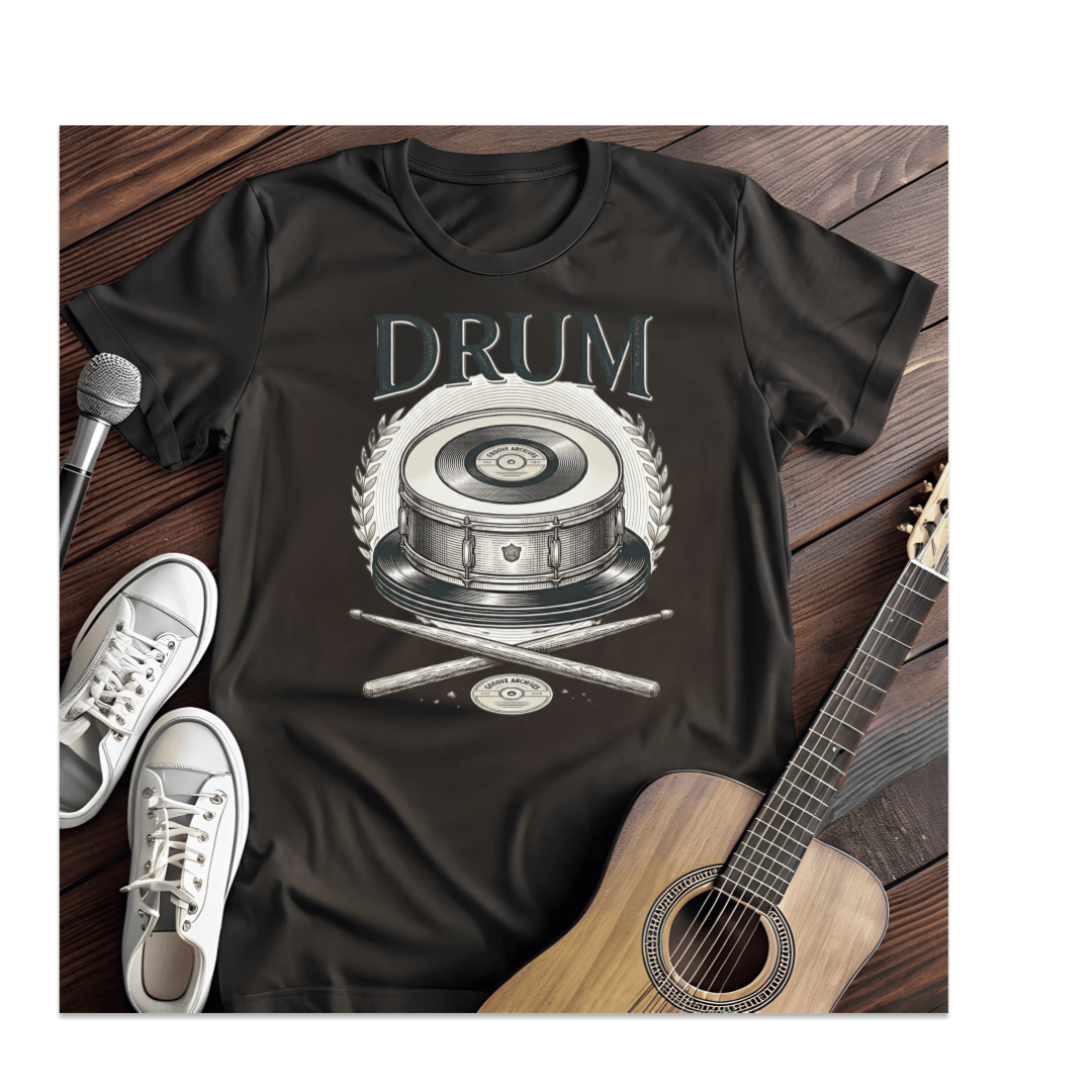 Printify T-Shirt Black / S Analog Beat T-Shirt