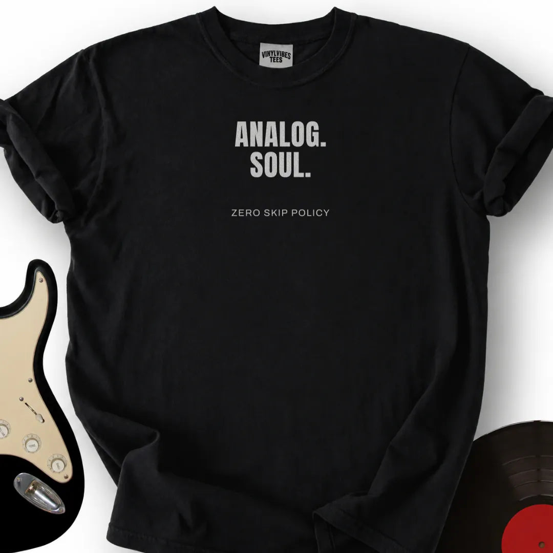 Printify T-Shirt Black / S Analog Soul T-Shirt