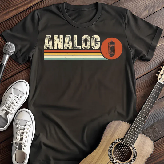 Printify T-Shirt Black / S Analog T Shirt