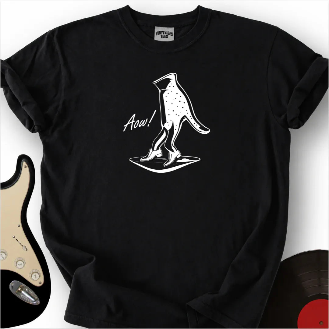Printify T-Shirt Black / S Aow! Glove Premium T-Shirt