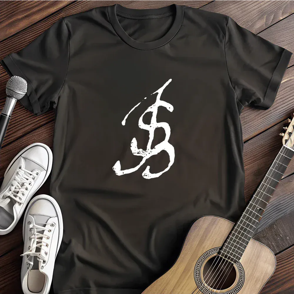 Printify T-Shirt Black / S Bach Signature Iii T Shirt