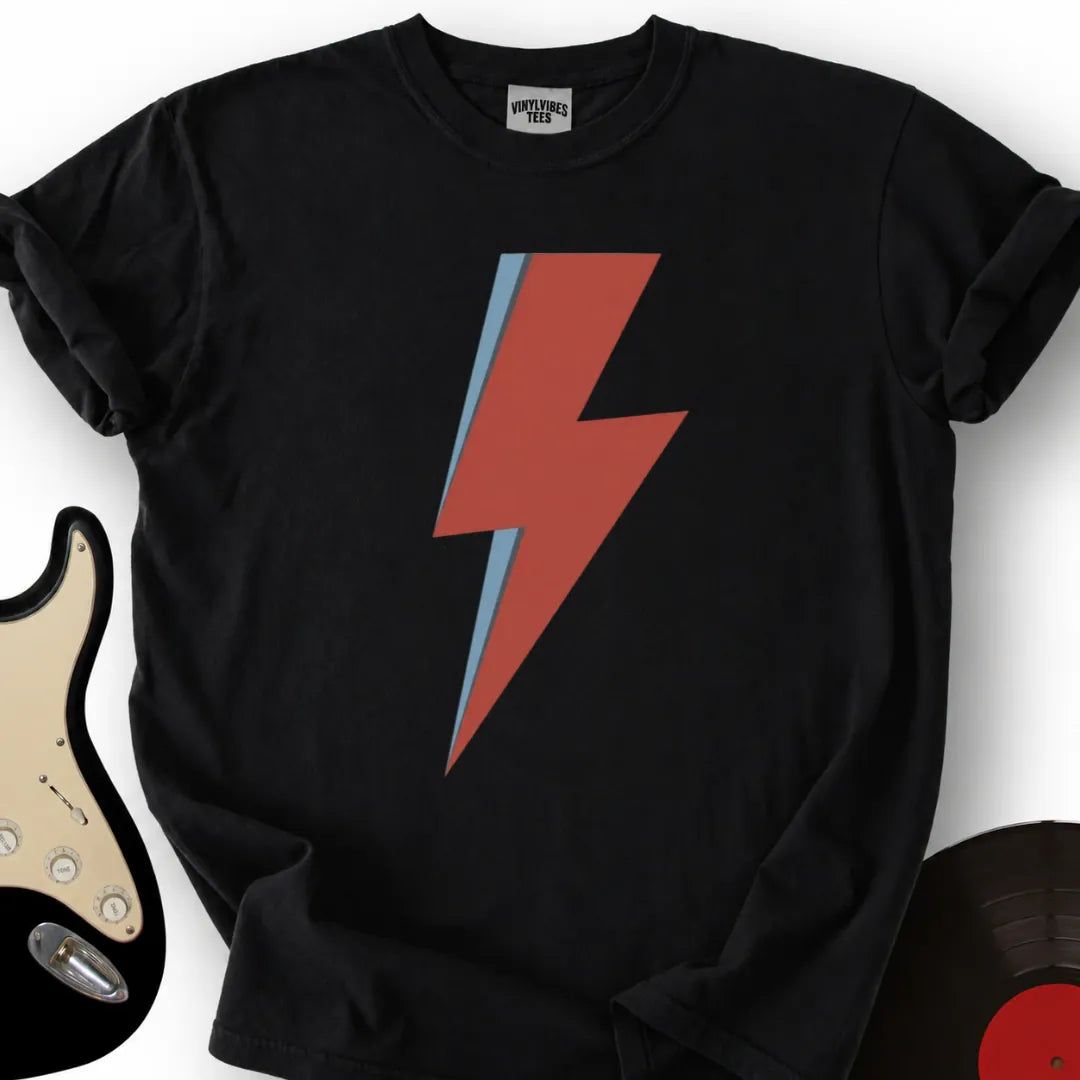 Printify T-Shirt Black / S Bowie's Bolt T-Shirt