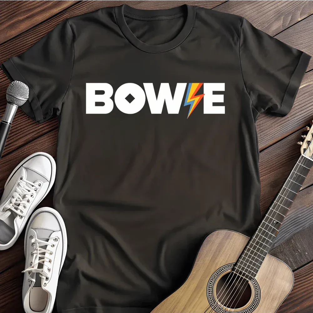 Printify T-Shirt Black / S Bowie T Shirt
