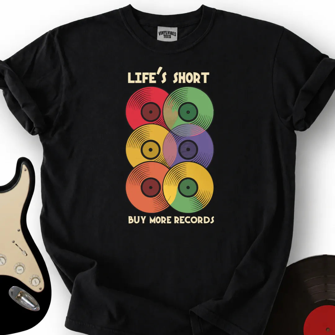 Printify T-Shirt Black / S Buy More T-Shirts