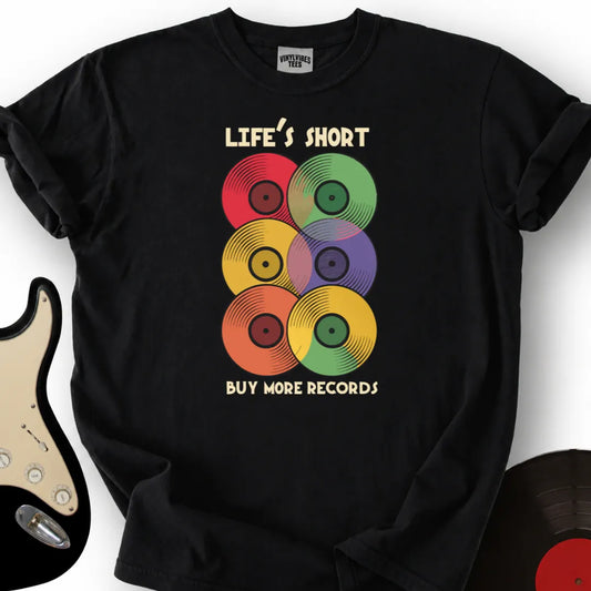 Printify T-Shirt Black / S Buy More T-Shirts