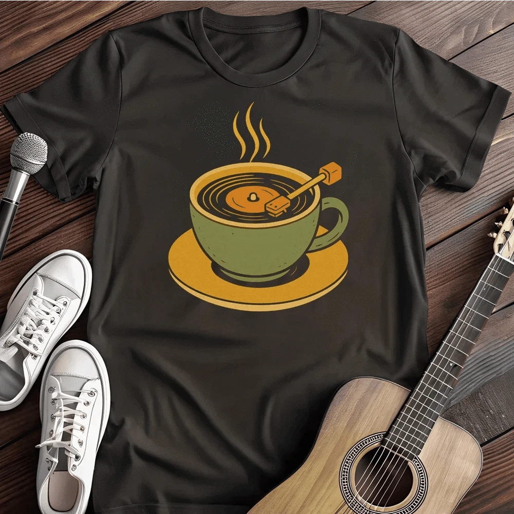 Printify T-Shirt Black / S Coffee Player T Shirt