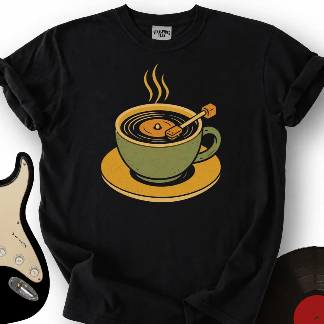 Printify T-Shirt Black / S Coffee Player T-Shirt