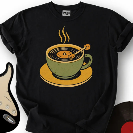 Printify T-Shirt Black / S Coffee Player T-Shirt
