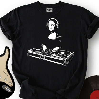 Printify T-Shirt Black / S DJ Mona Premium T-Shirt
