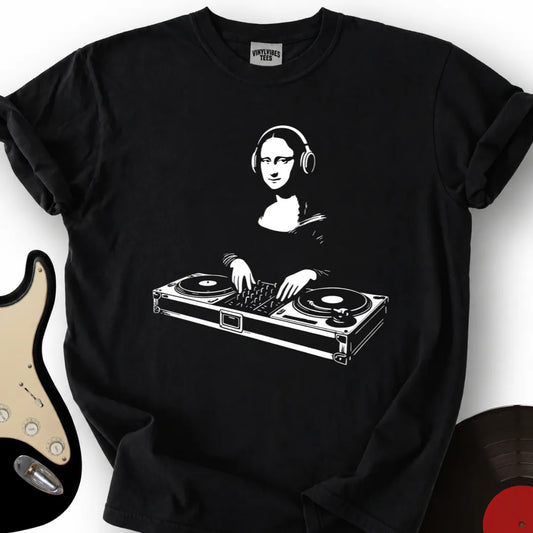 Printify T-Shirt Black / S DJ Mona T-Shirt