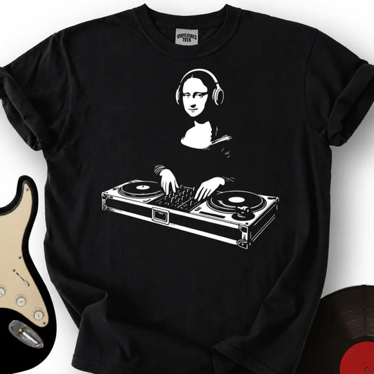 Printify T-Shirt Black / S DJ Mona T-Shirt