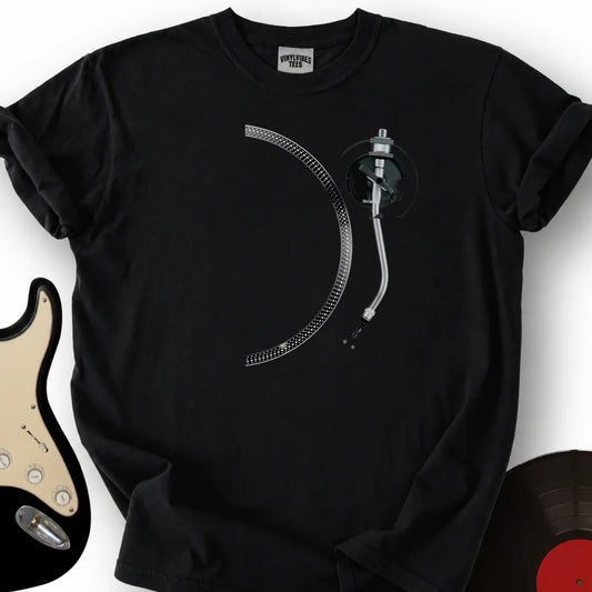 Printify T-Shirt Black / S DJ Needle T-Shirt