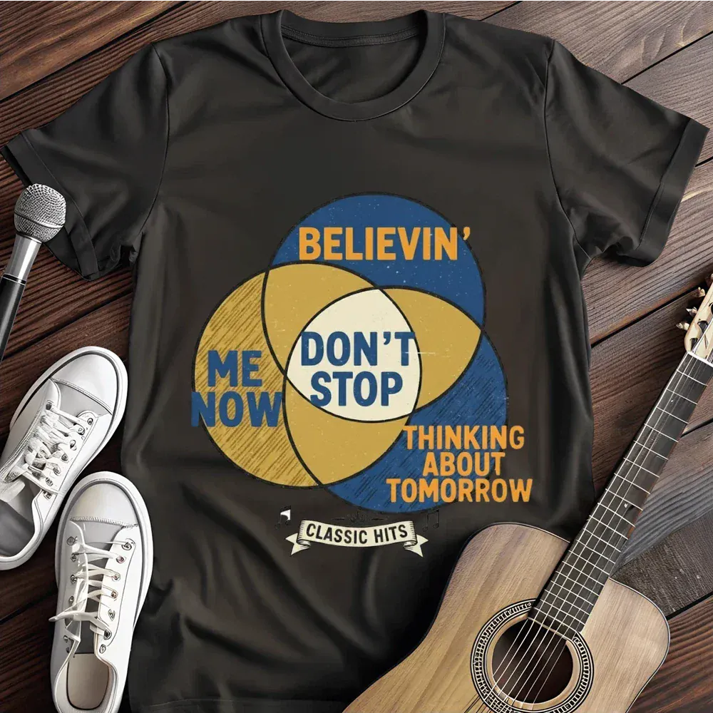 Printify T-Shirt Black / S Dont Stop T Shirt