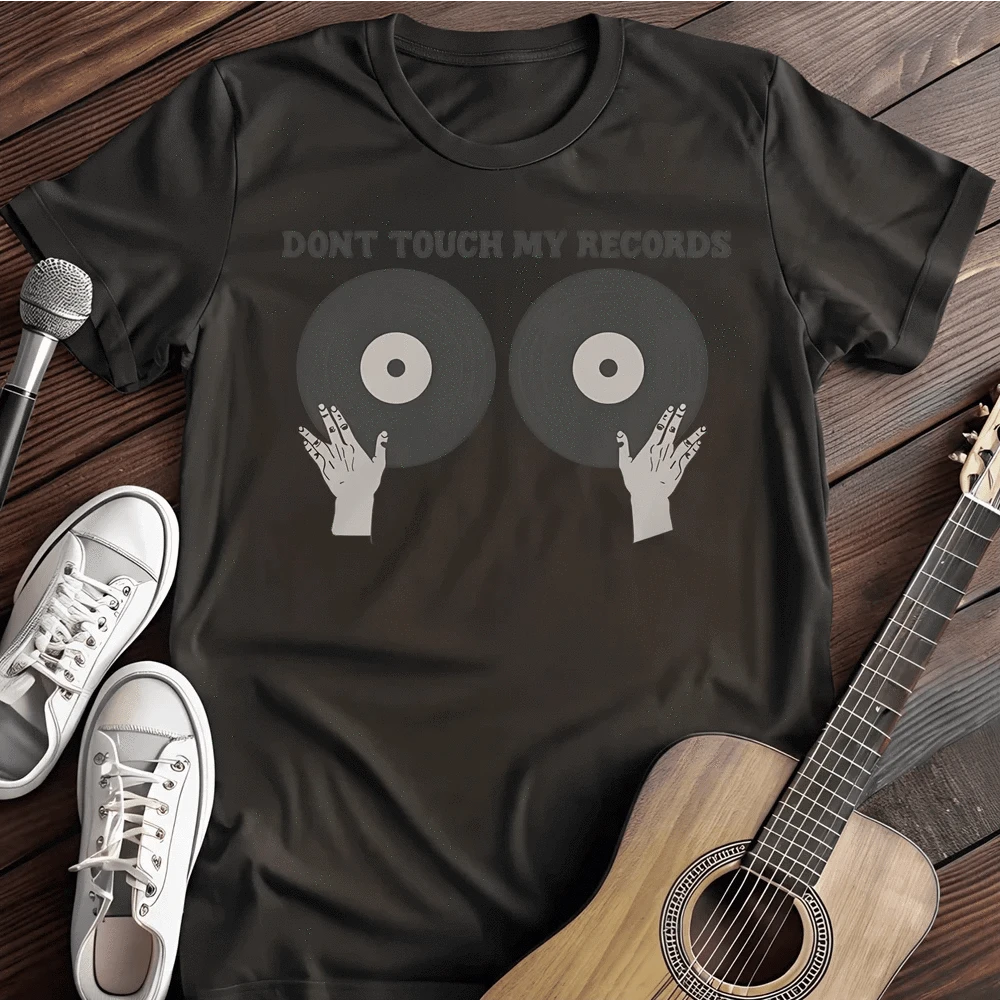 Printify T-Shirt Black / S Dont Touch T Shirt
