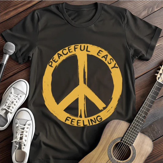 Printify T-Shirt Black / S Easy Feeling T Shirt