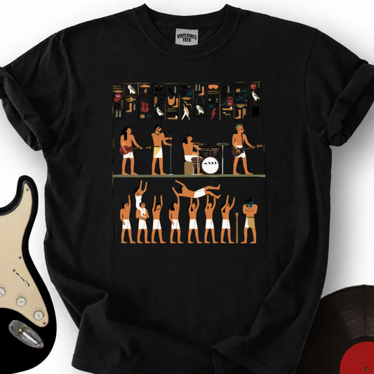 Printify T-Shirt Black / S Egyptian Rockband Premium T-Shirt