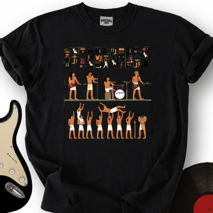 Printify T-Shirt Black / S Egyptian Rockband Premium T-Shirt