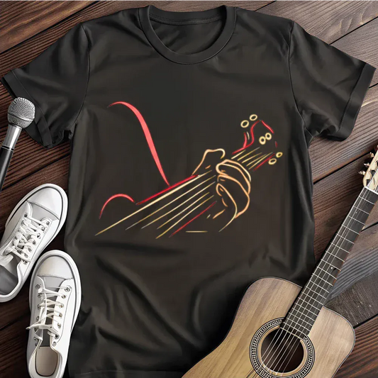 Printify T-Shirt Black / S Electric Guitar T Shirt
