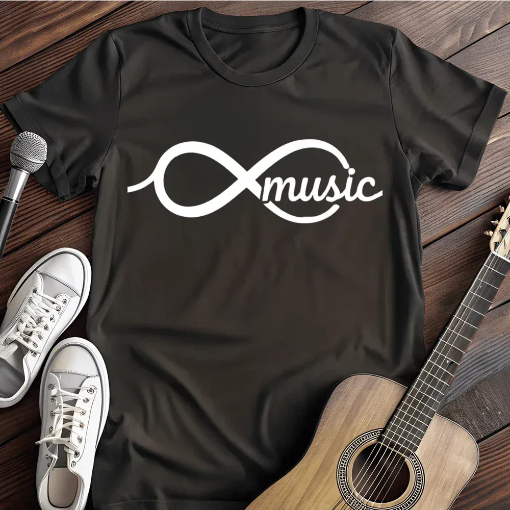 Printify T-Shirt Black / S Endless Music T Shirt