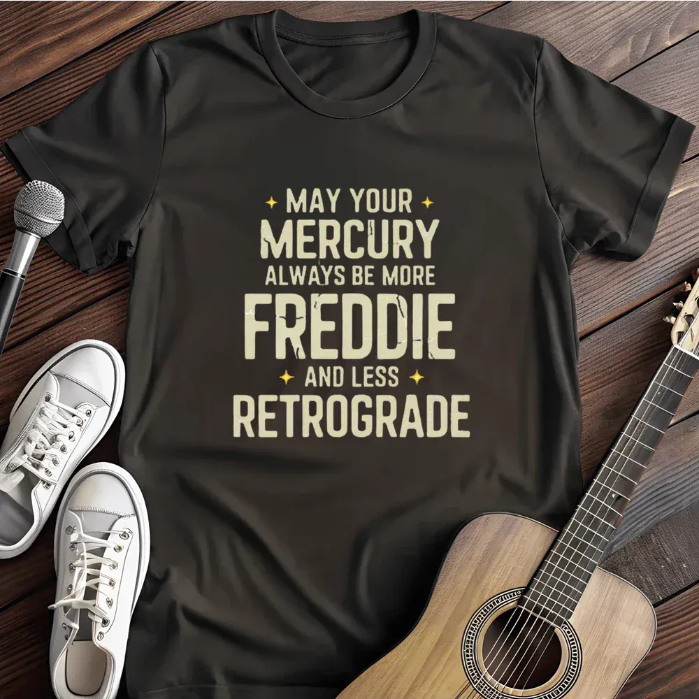 Printify T-Shirt Black / S Freddie T Shirt