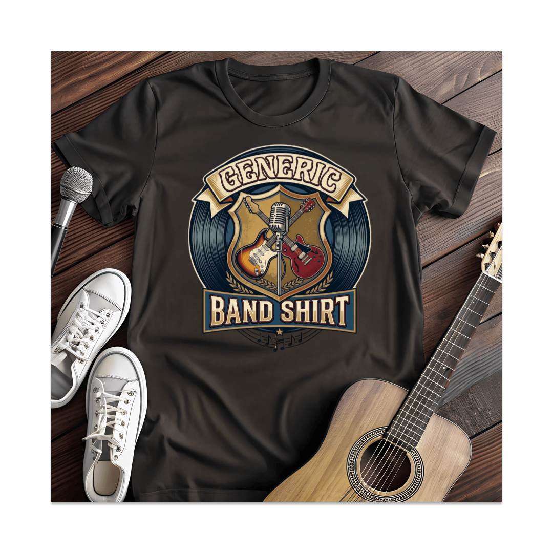 Printify T-Shirt Black / S Generic Band T-Shirt