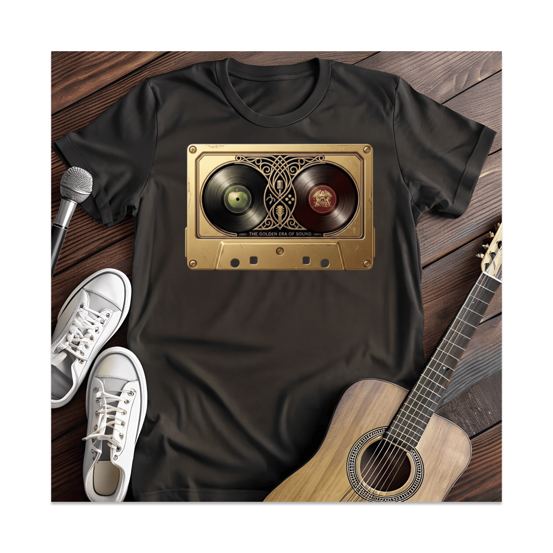 Printify T-Shirt Black / S Golden Era of Sound T-Shirt