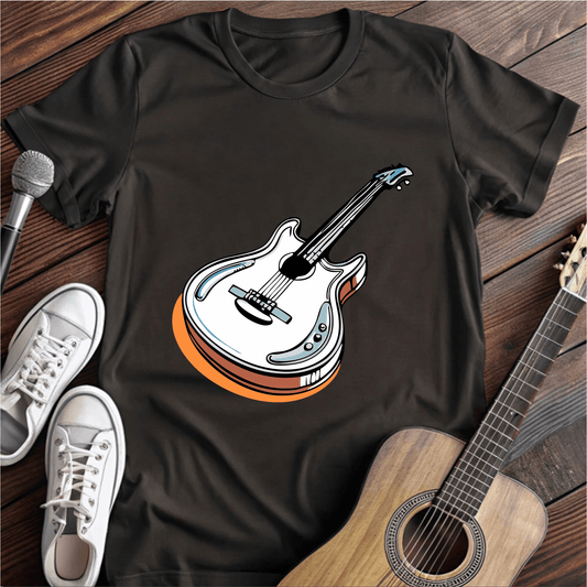 ⭐️⭐️⭐️⭐️⭐️(18) T-Shirt Black / S Guitar Minimalist T-Shirt