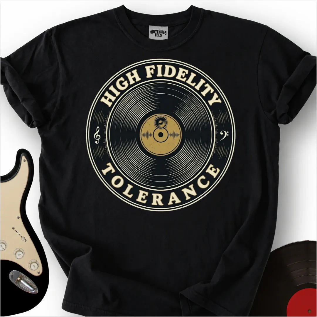 Printify T-Shirt Black / S Harmonic Groove Premium T-Shirt