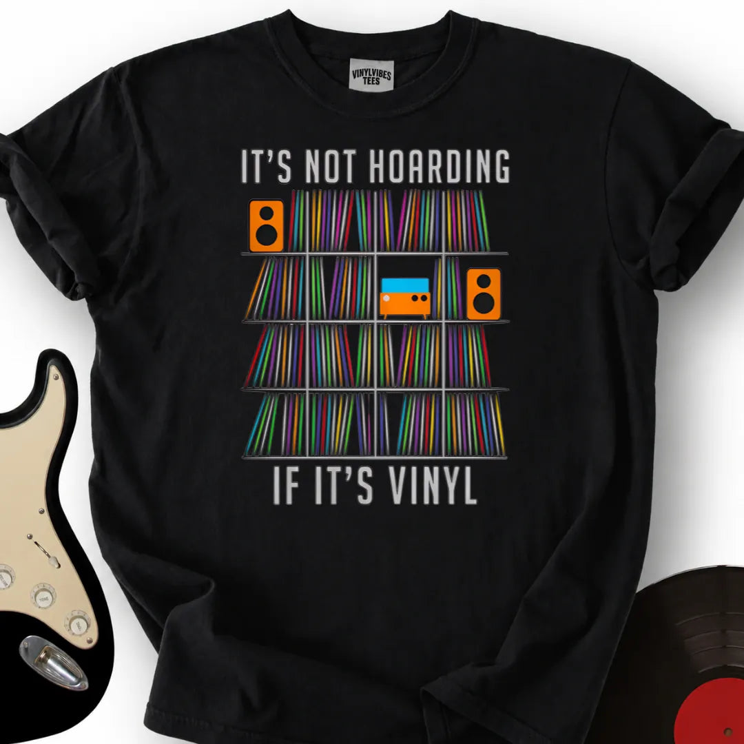 Printify T-Shirt Black / S Hoarding T-Shirt