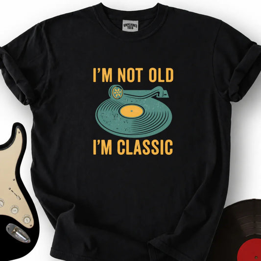 Printify T-Shirt Black / S I M Not Old Premium T-Shirt