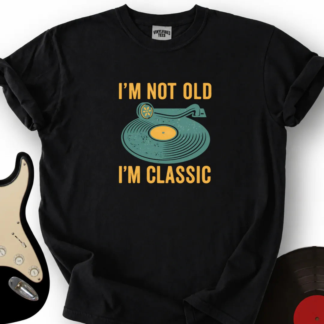 Printify T-Shirt Black / S I M Not Old T-Shirt