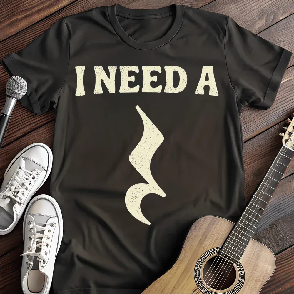 Printify T-Shirt Black / S I Need A Rest T Shirt