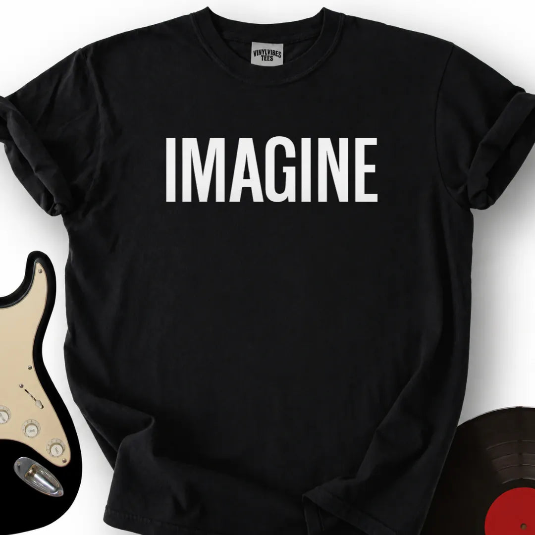 Printify T-Shirt Black / S Imagine T-Shirt