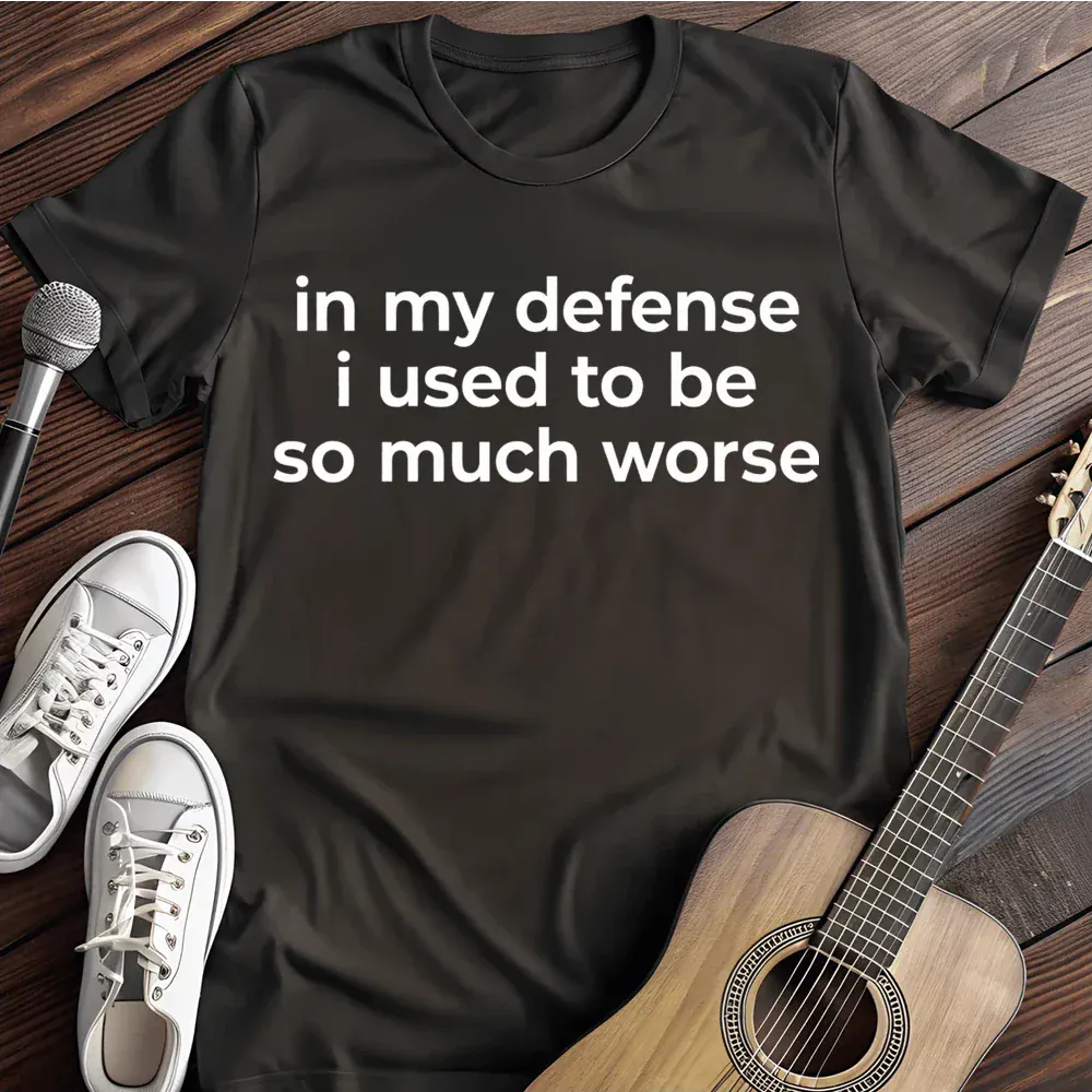 Printify T-Shirt Black / S In My Defense T Shirt
