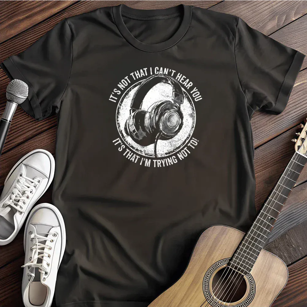 Printify T-Shirt Black / S It S Not That T Shirt