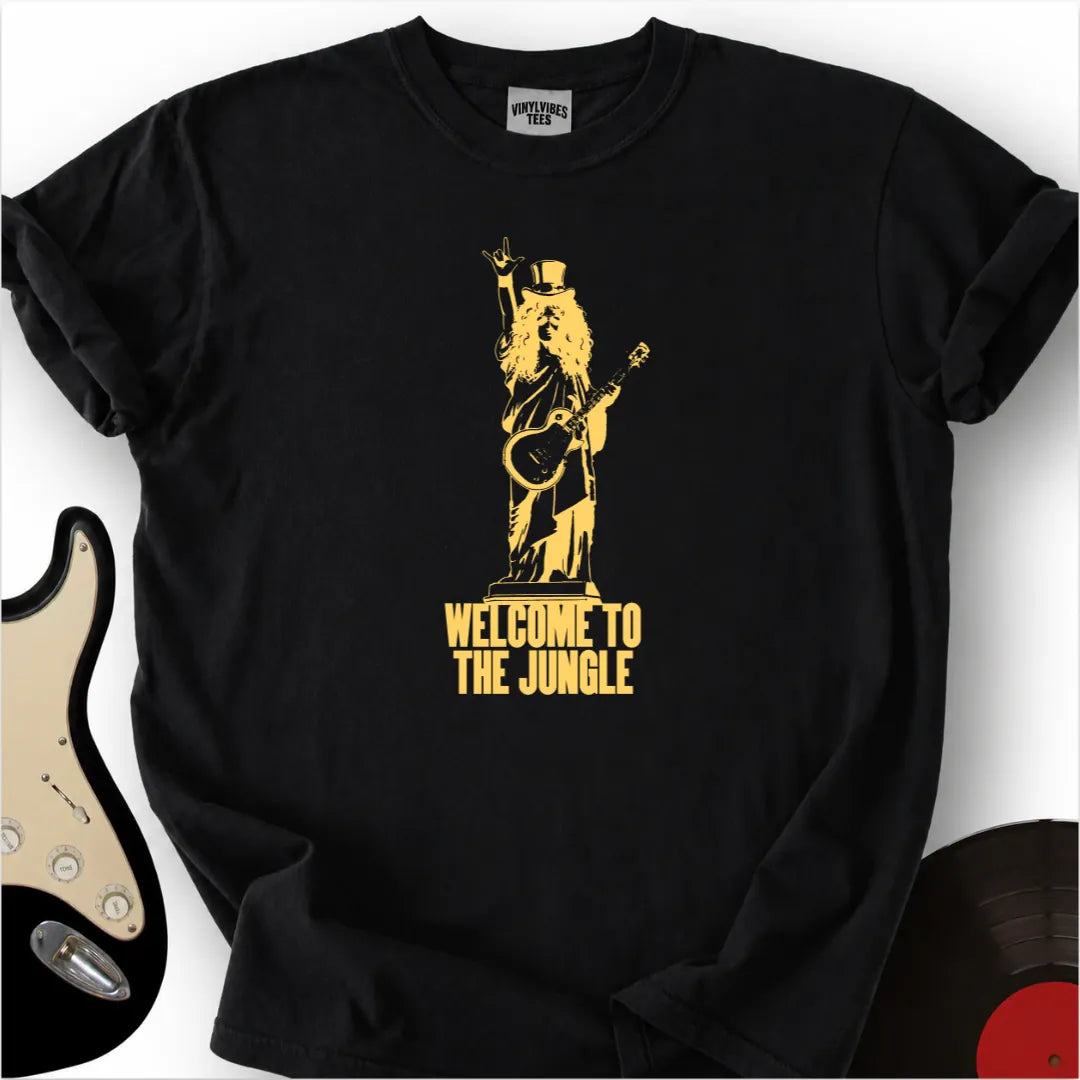 Printify T-Shirt Black / S Jungle Rock Premium T-Shirt