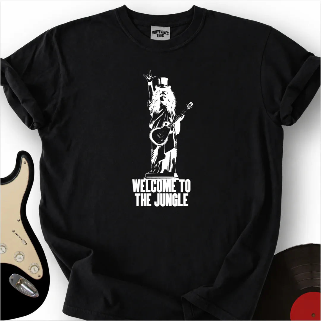 Printify T-Shirt Black / S Jungle Rock Premium T-Shirt