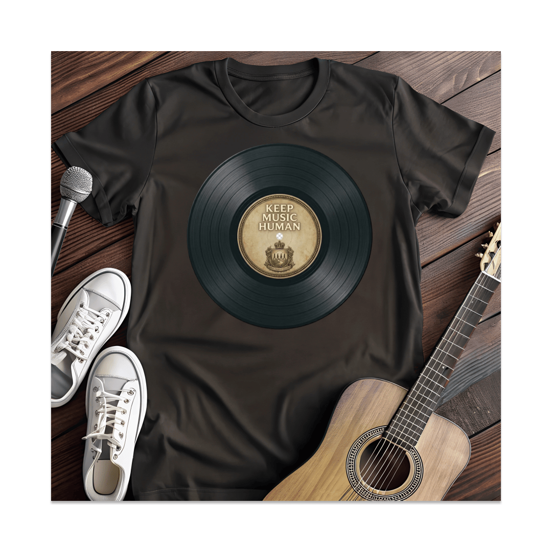 Printify T-Shirt Black / S Keep Music T-Shirt