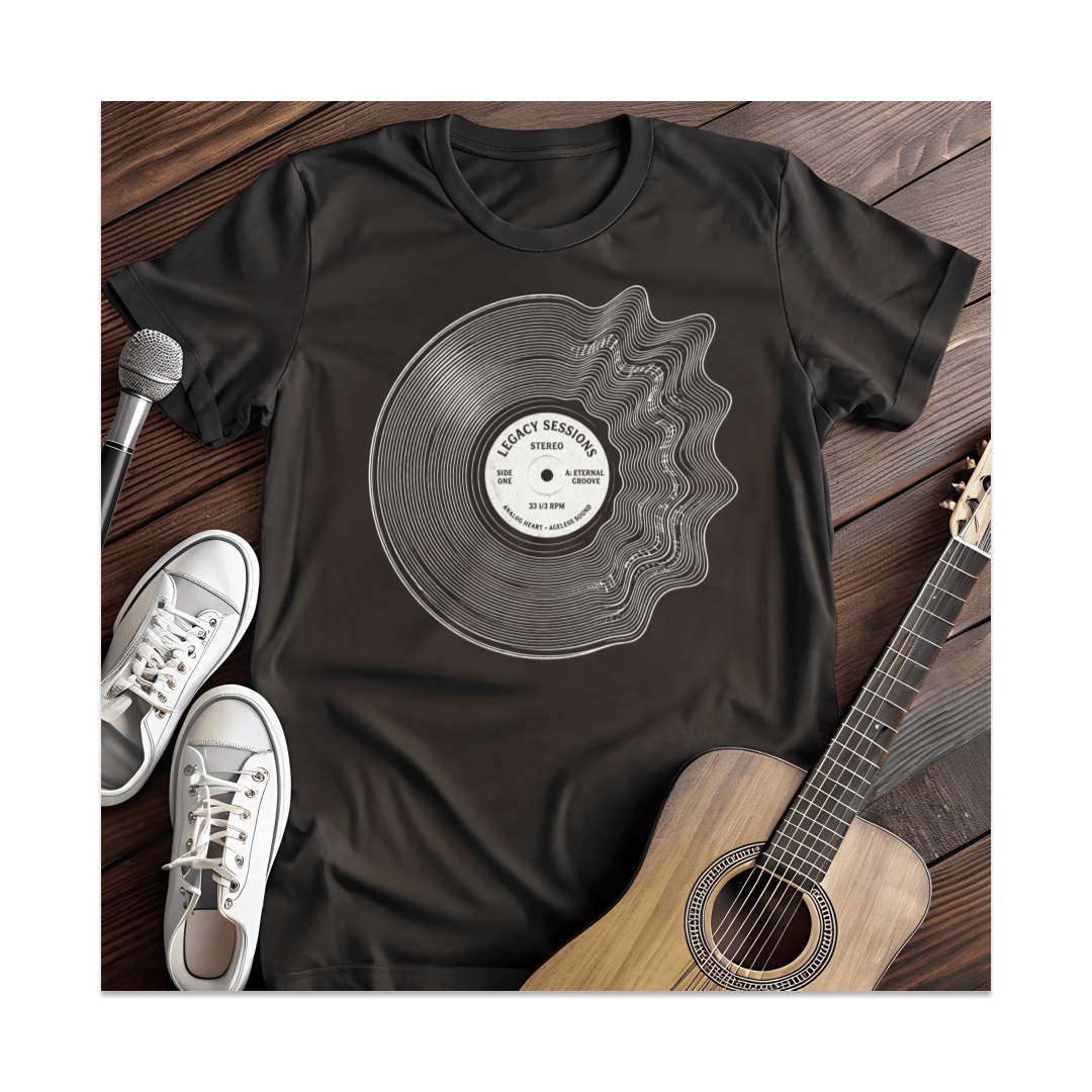 Printify T-Shirt Black / S Legacy Sessions Melted Vinyl T-Shirt