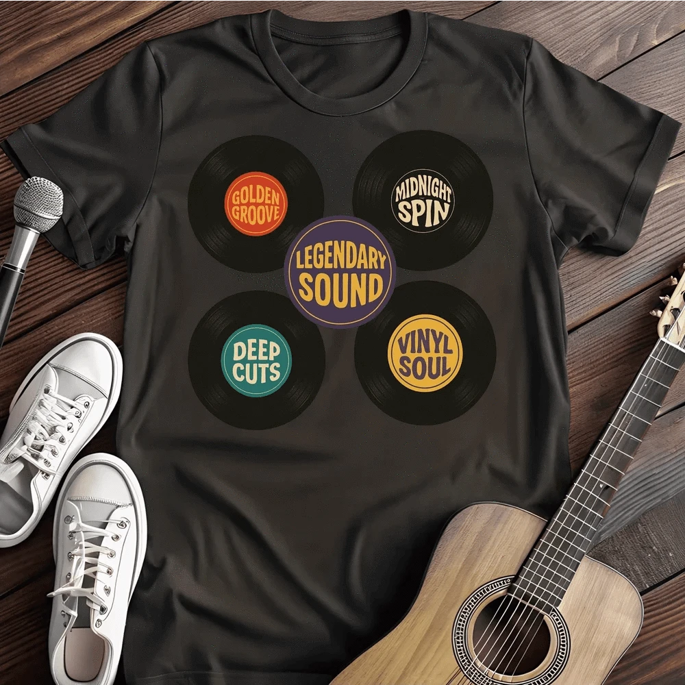 Printify T-Shirt Black / S Legendary Sounds T Shirt