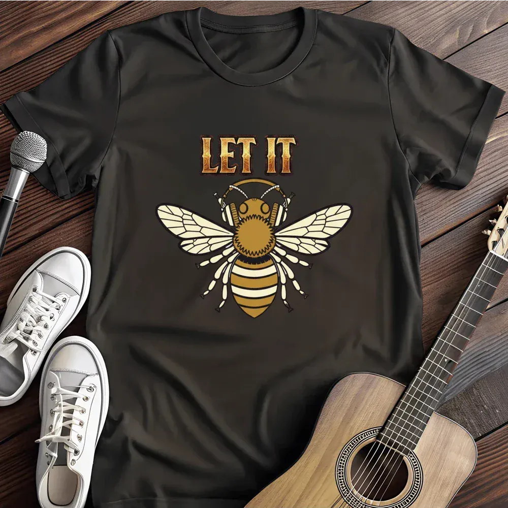 Printify T-Shirt Black / S Let It Bee T Shirt