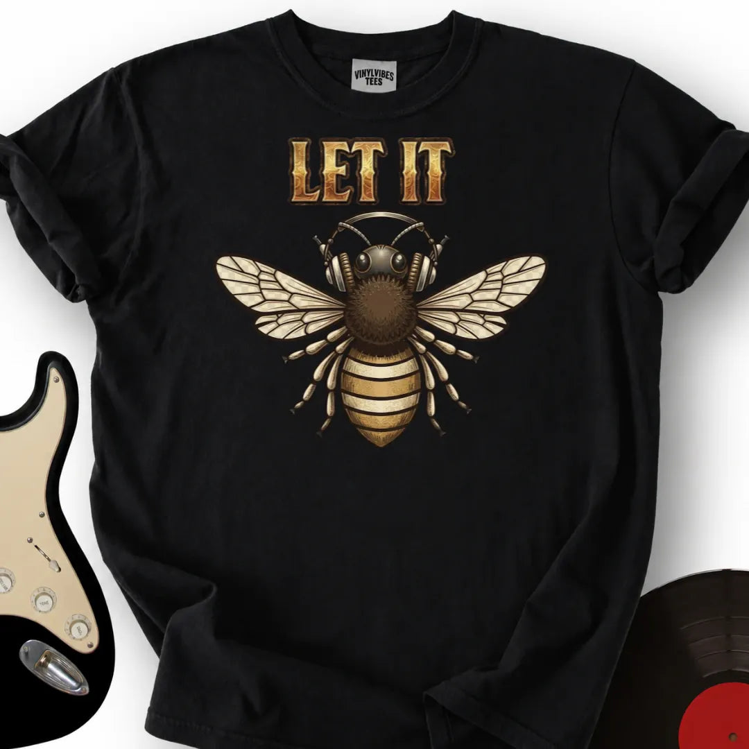 Printify T-Shirt Black / S Let It Bee T-Shirt