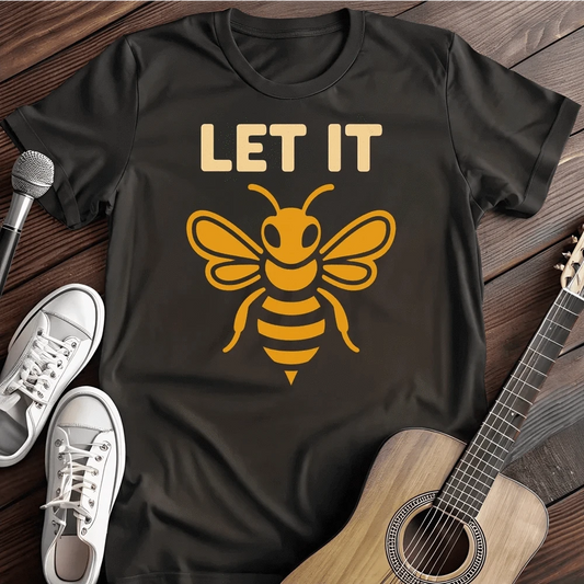 Printify T-Shirt Black / S Let It T Shirt