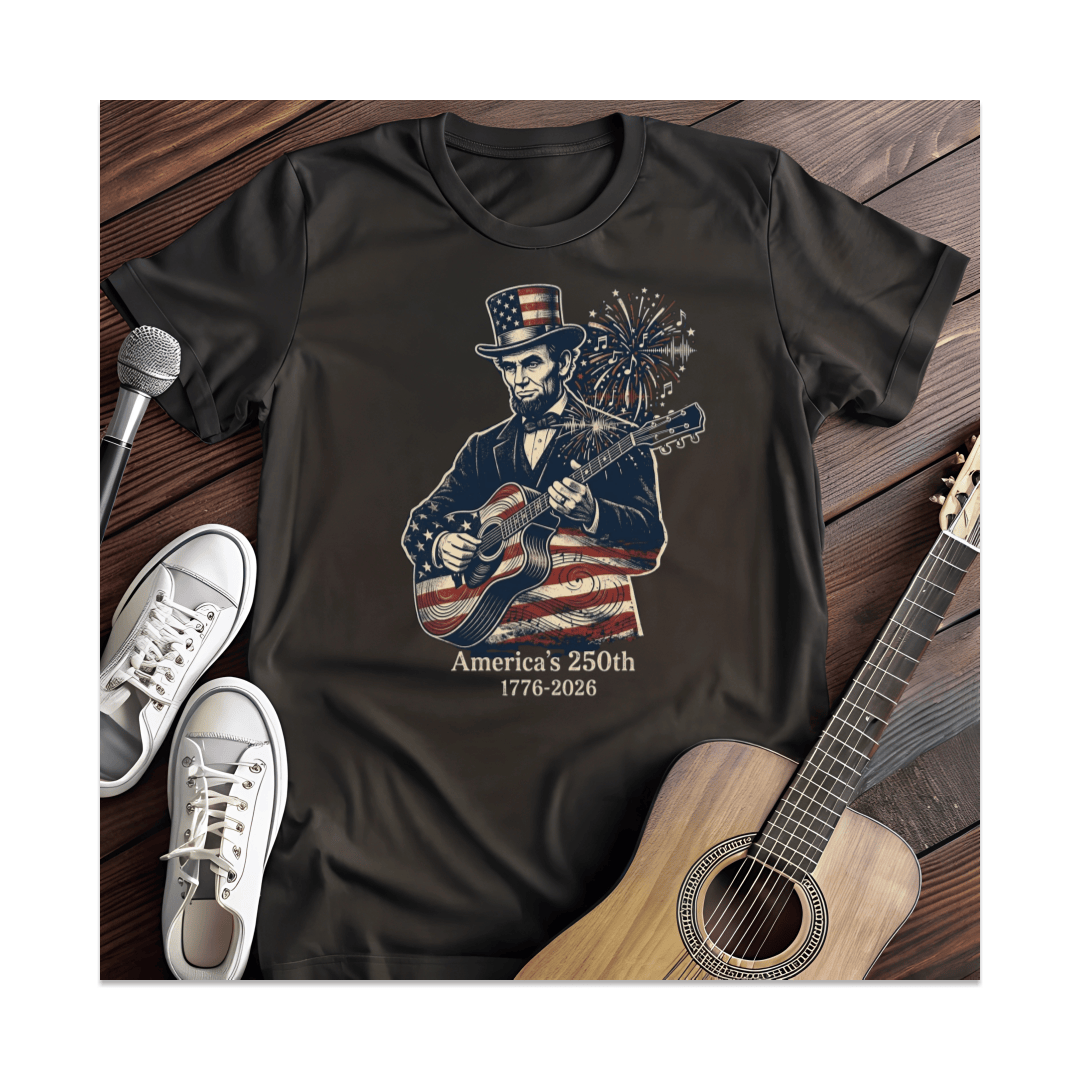 Printify T-Shirt Black / S Lincoln America's 250th T-Shirt