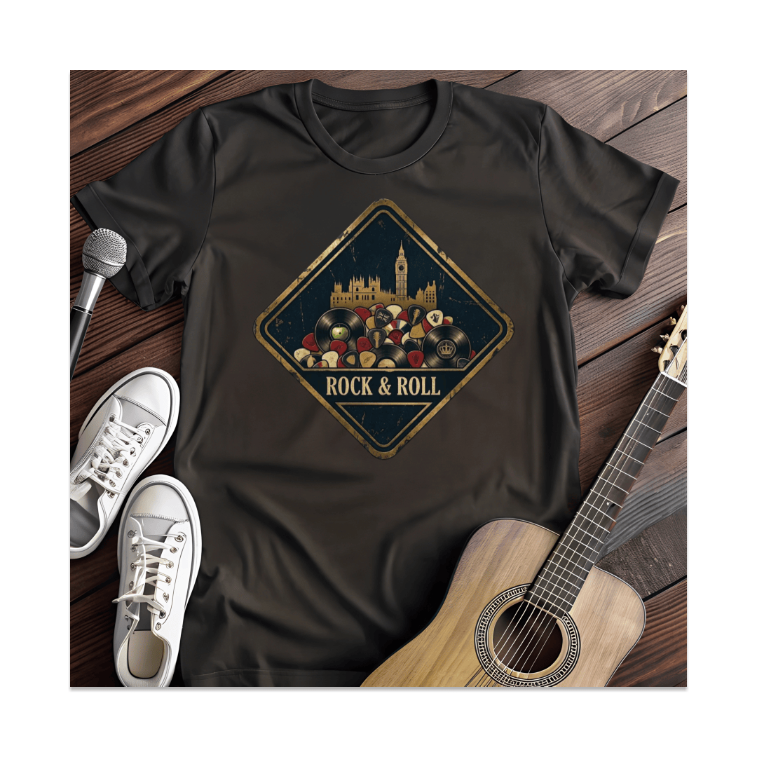 Printify T-Shirt Black / S London Rock & Roll T-Shirt