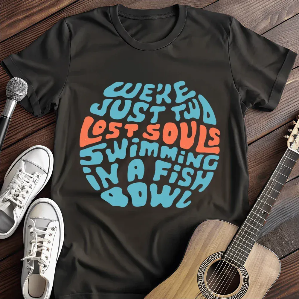 Printify T-Shirt Black / S Lost Souls T Shirt