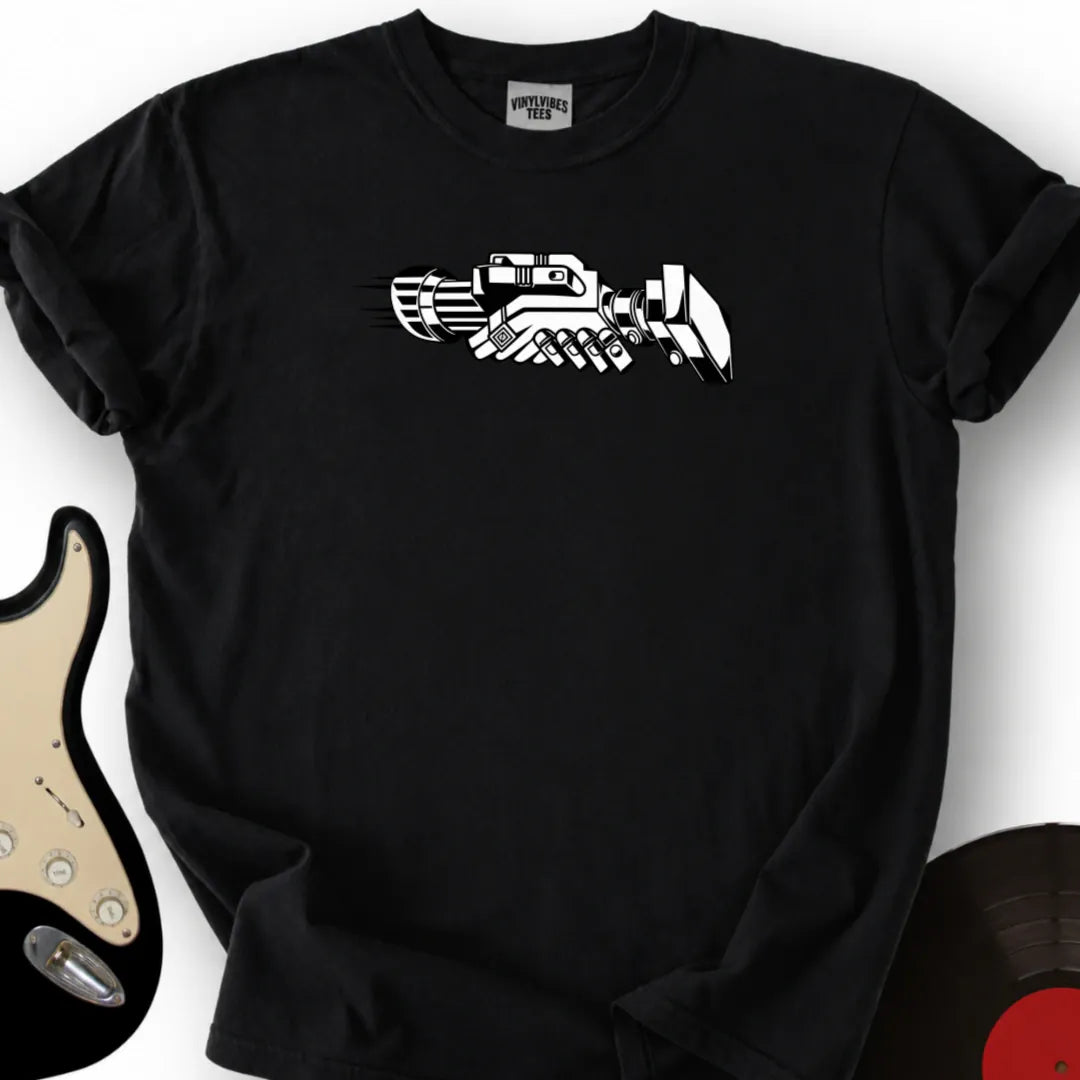 Printify T-Shirt Black / S Machine T-Shirt