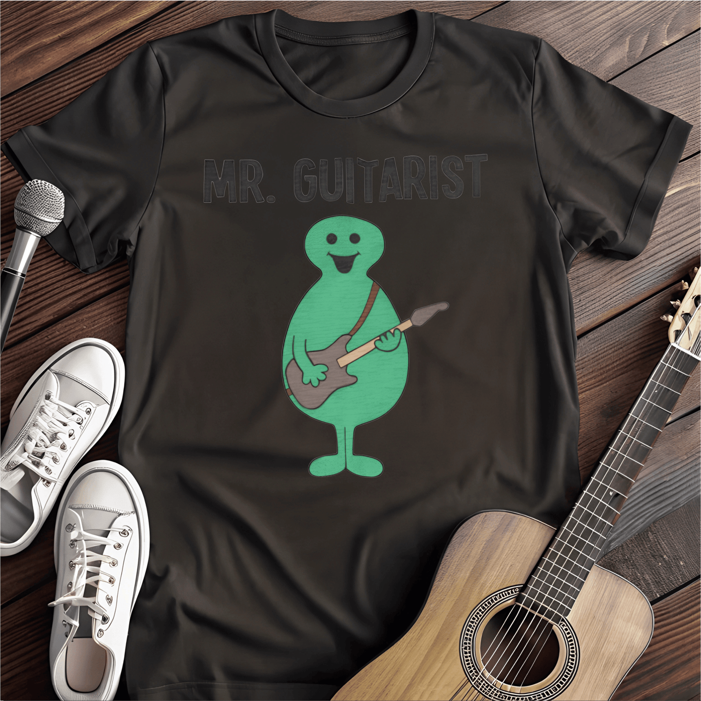 ⭐️⭐️⭐️⭐️⭐️ T-Shirt Black / S Mr. Guitarist T-Shirt