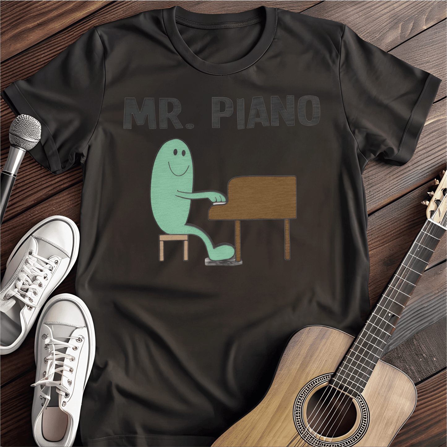 ⭐️⭐️⭐️⭐️⭐️ T-Shirt Black / S Mr. Piano T-Shirt