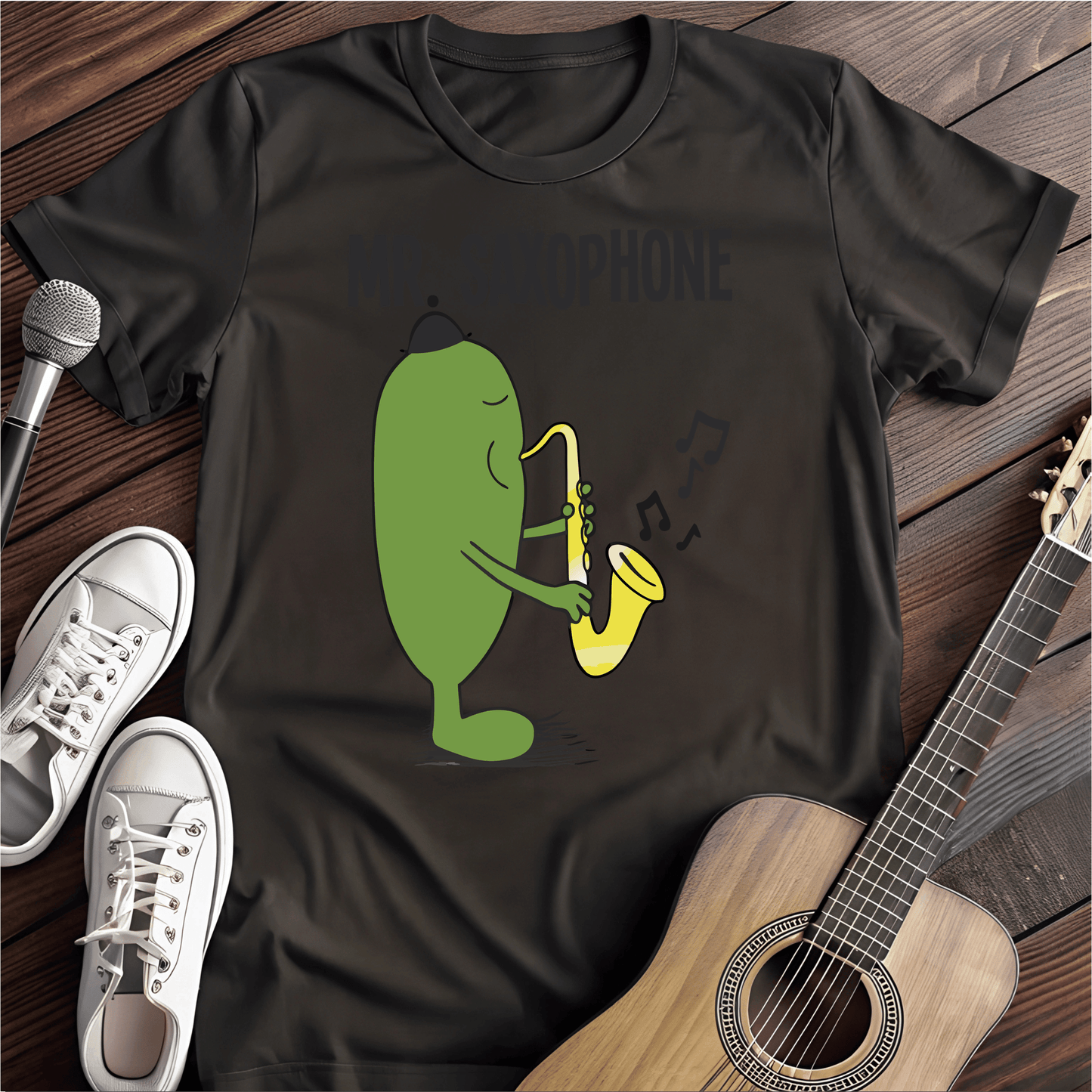 ⭐️⭐️⭐️⭐️⭐️ T-Shirt Black / S Mr. Saxophone T-Shirt